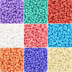 9 zakjes Miyuki rocailles | 3mm | 5 gram per zakje | Mix van vrolijke kleuren | Sieraden maken